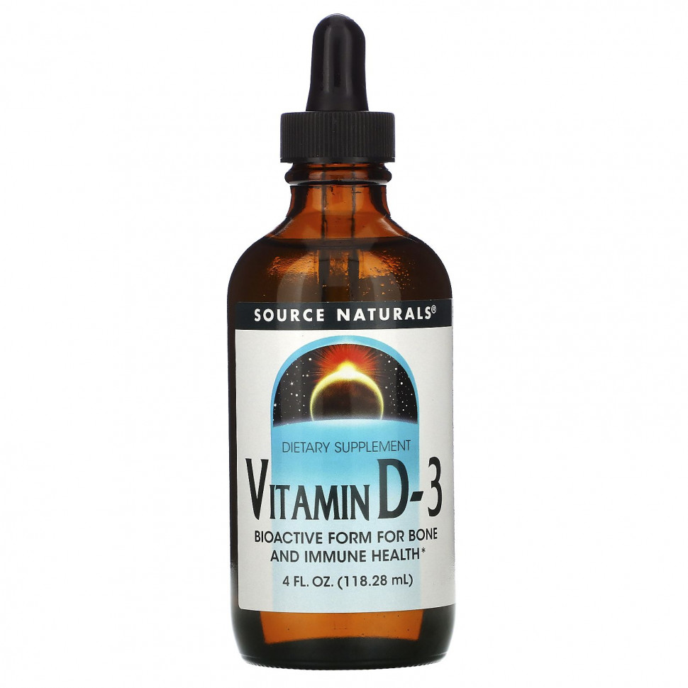 ���� ������ (Iherb) Source Naturals, ������� D-3, 4 ������ ����� (118,28 ��), ������ �� 3520 ���