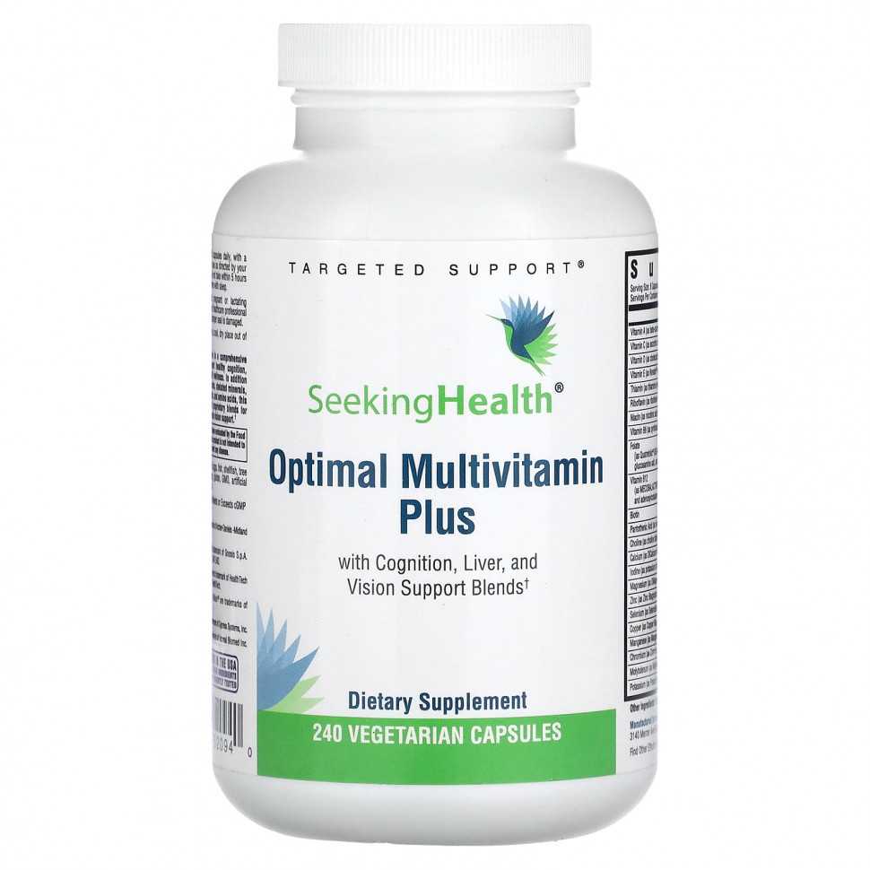 ���� ������ (Iherb) Seeking Health, Optimal Multivitamin Plus, 240 �������������� ������, ������ �� 10880 ���