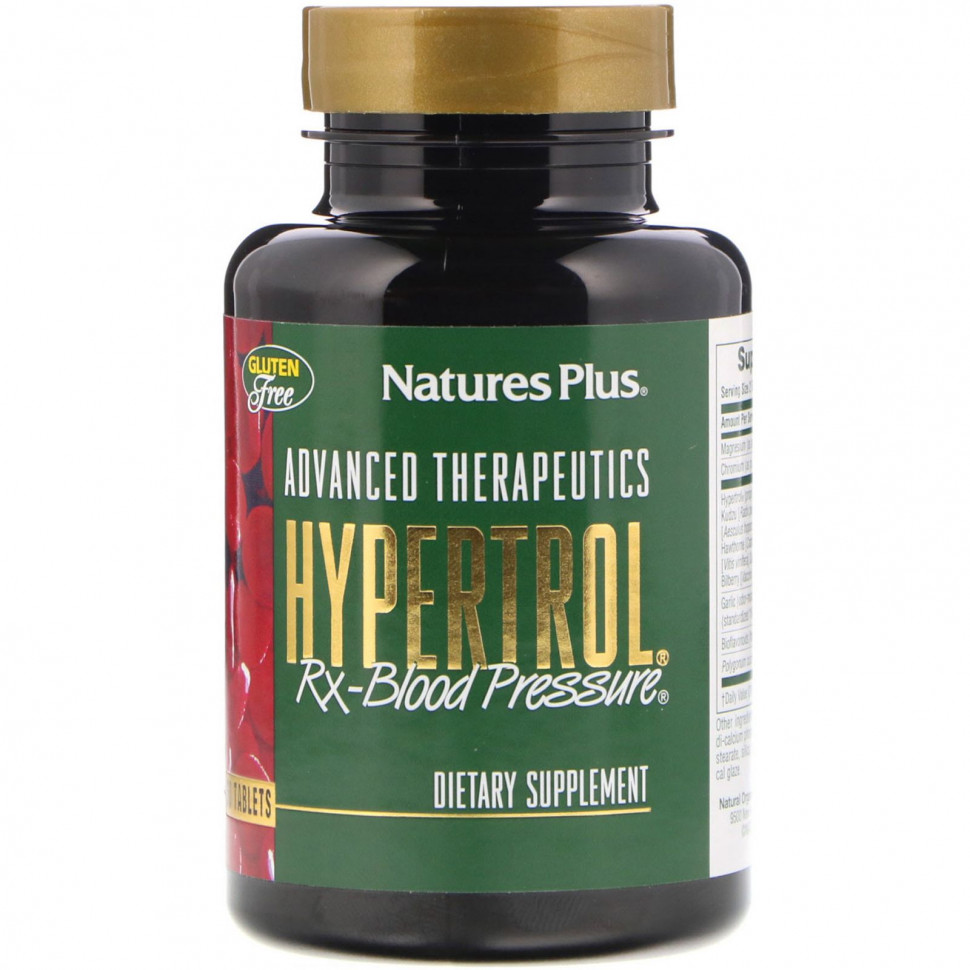 ���� ������ (Iherb) NaturesPlus, Advanced Therapeutics Hypertrol ��� ��������� ��������, 60 ��������, ������ �� 4840 ���