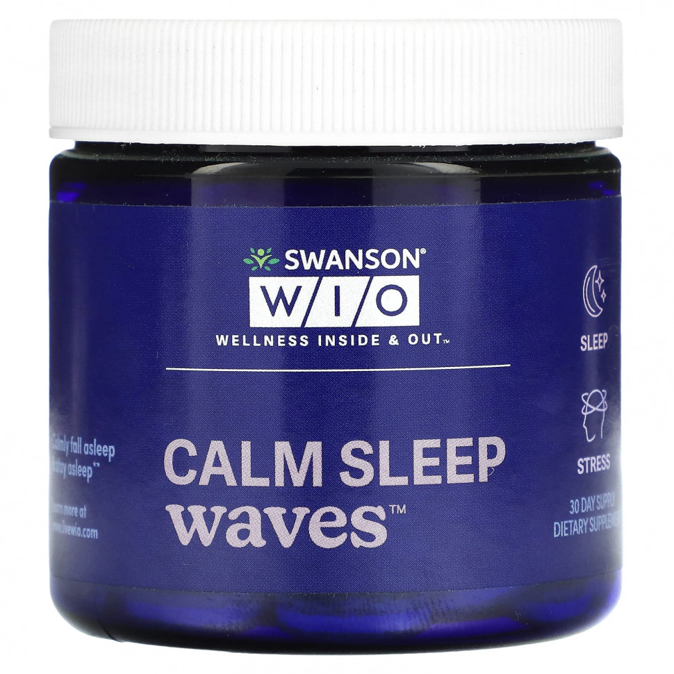   (Iherb) Swanson WIO, Calm Sleep Waves, 30     -     , -, 