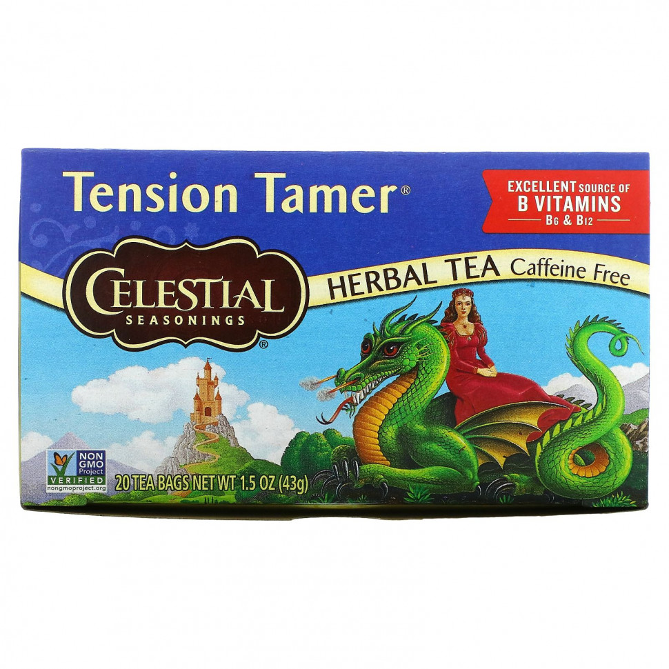 ���� ������ (Iherb) Celestial Seasonings, �������� ���, ���������� ����������, ��� �������, 20 ������ ���������, 1.5 ����� (43 �), ������ �� 1000 ���