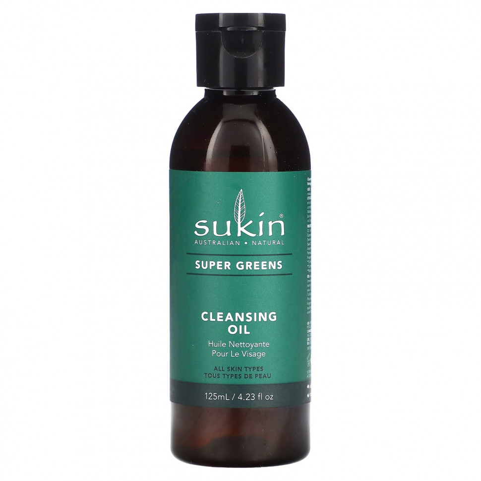 ���� ������ (Iherb) Sukin, Super Greens, ��������� �����, 125 �� (4,23 ����. �����), ������ �� 2440 ���