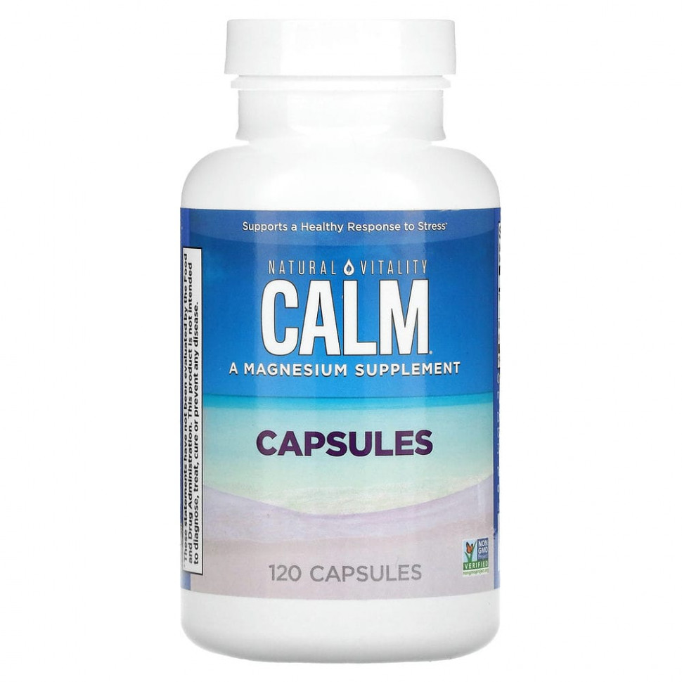   (Iherb) Natural Vitality, CALM, , 120     -     , -, 