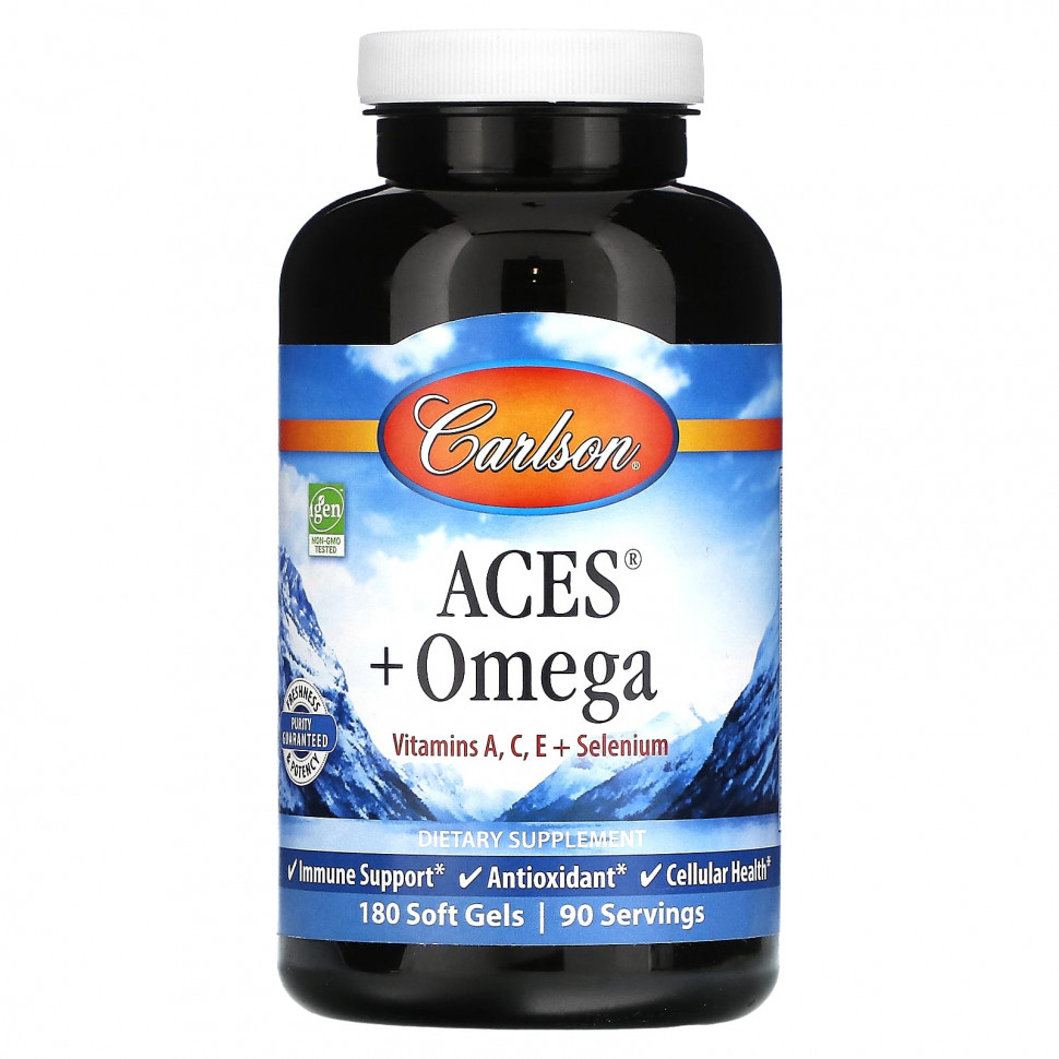   (Iherb) Carlson, ACES + Omega`` 180      -     , -, 