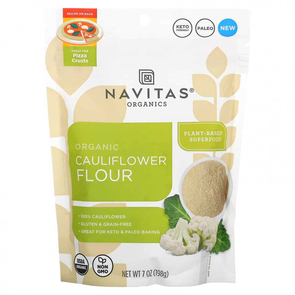 ���� ������ (Iherb) Navitas Organics, ������������ ���� �� ������� �������, 198 � (7 �����), ������ �� 2280 ���