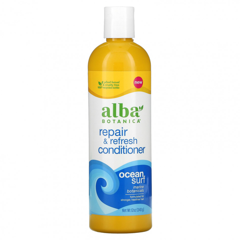 ���� ������ (Iherb) Alba Botanica, ����������������� � ���������� �����������, Ocean Surf, 340 � (12 �����), ������ �� 2270 ���