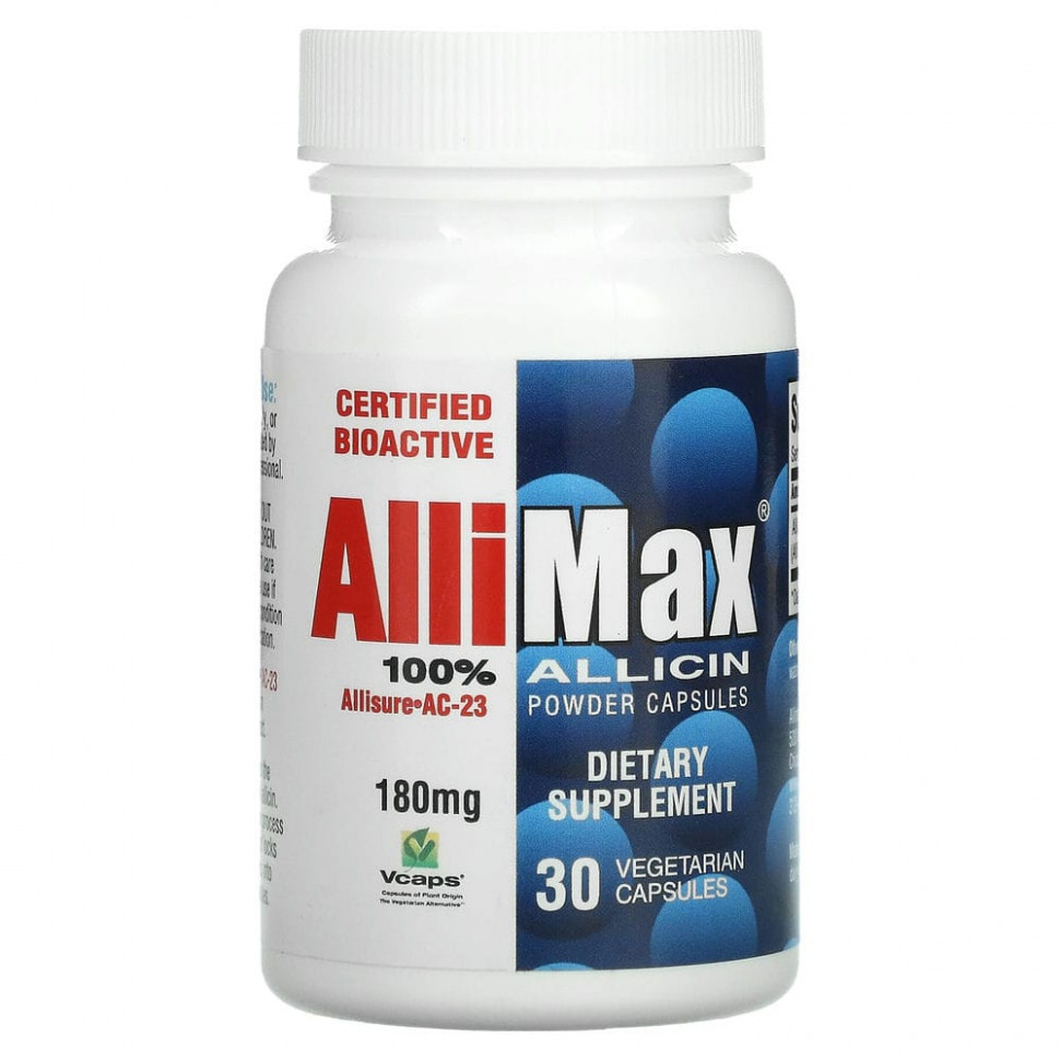   (Iherb) Allimax,    100%- , 180 , 30        -     , -, 