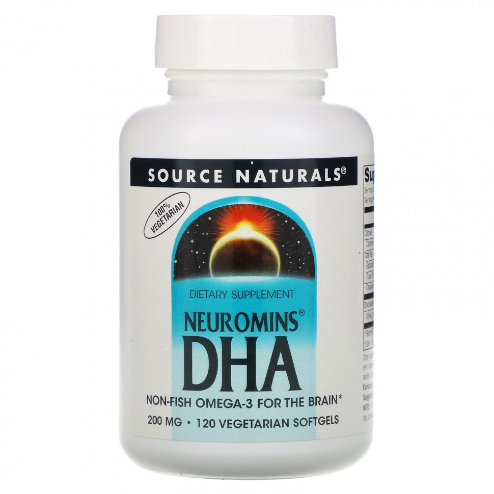   (Iherb) Source Naturals, Neuromins , 200 , 120       -     , -, 