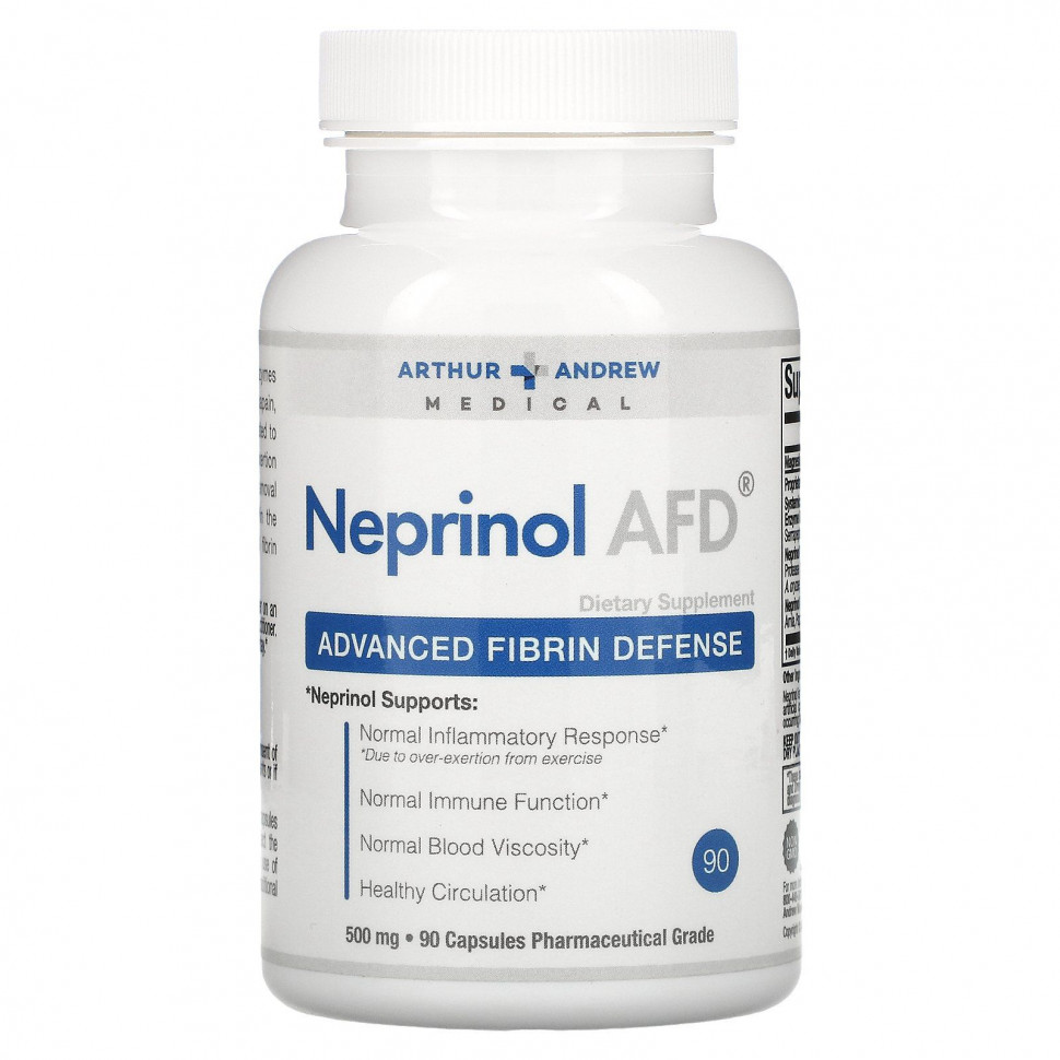   (Iherb) Arthur Andrew Medical, Neprinol AFD,      , 500 , 90     -     , -, 