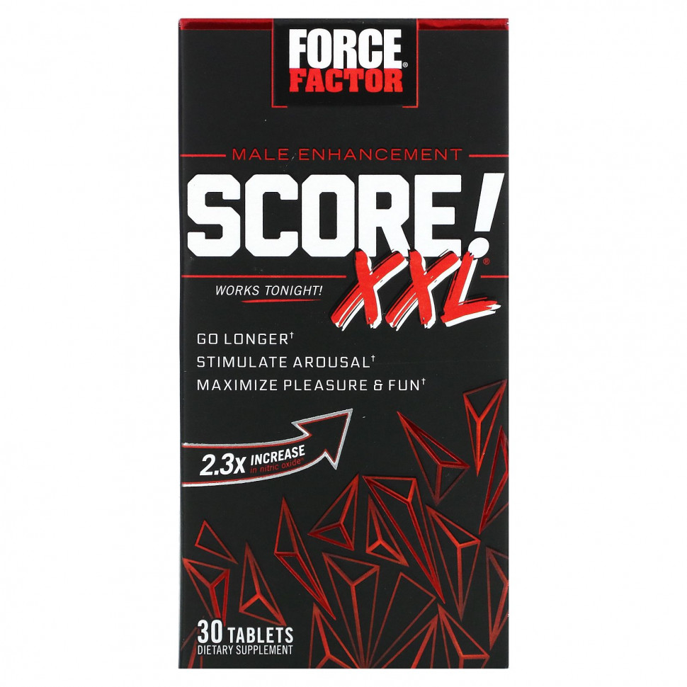   (Iherb) Force Factor, Score! XXL,    , 30     -     , -, 