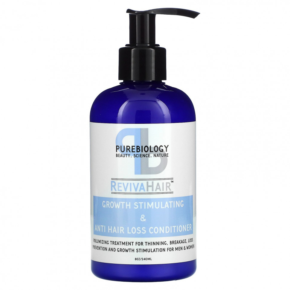   (Iherb) Pure Biology, RevivaHair,         , 240  (8 )    -     , -, 