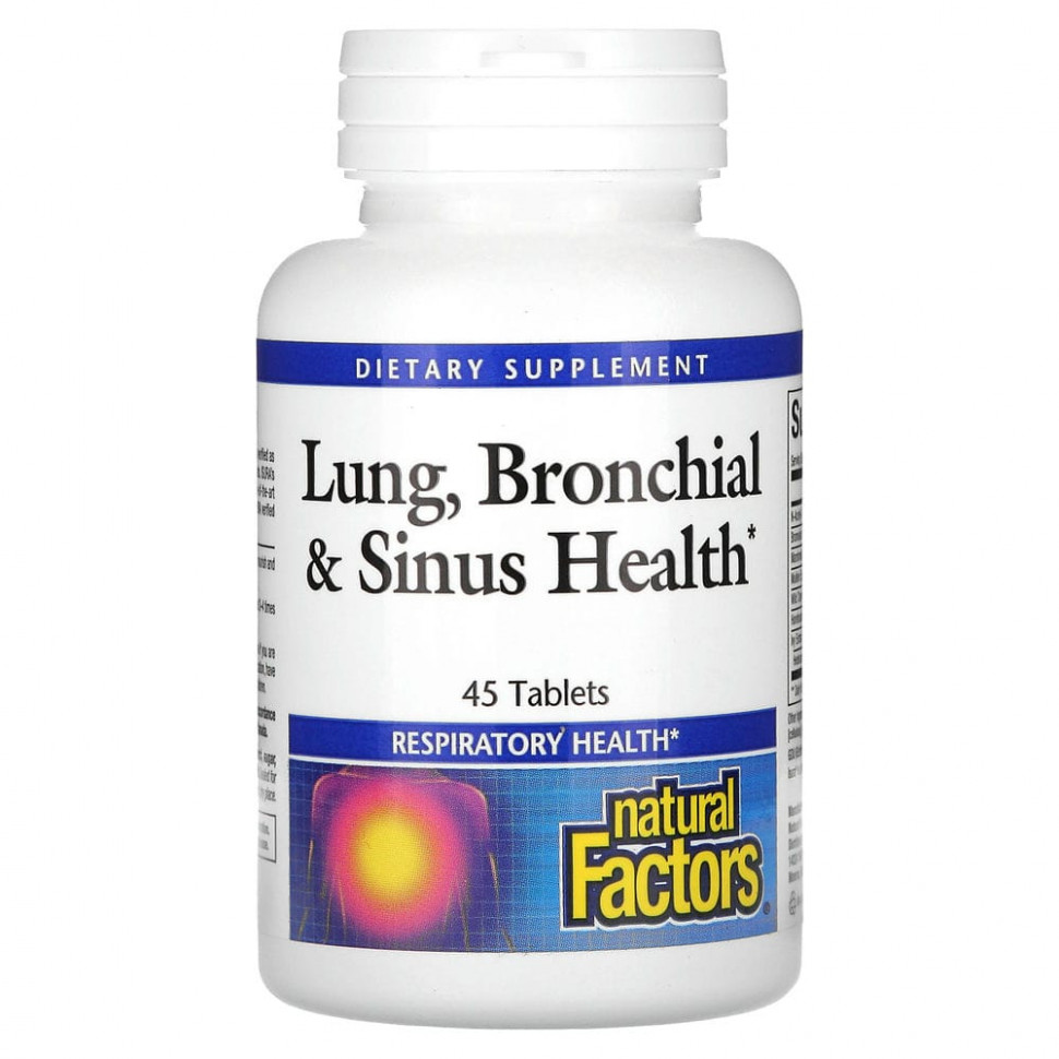   (Iherb) Natural Factors,    (Lung, Bronchial Sinus Health), 45     -     , -, 