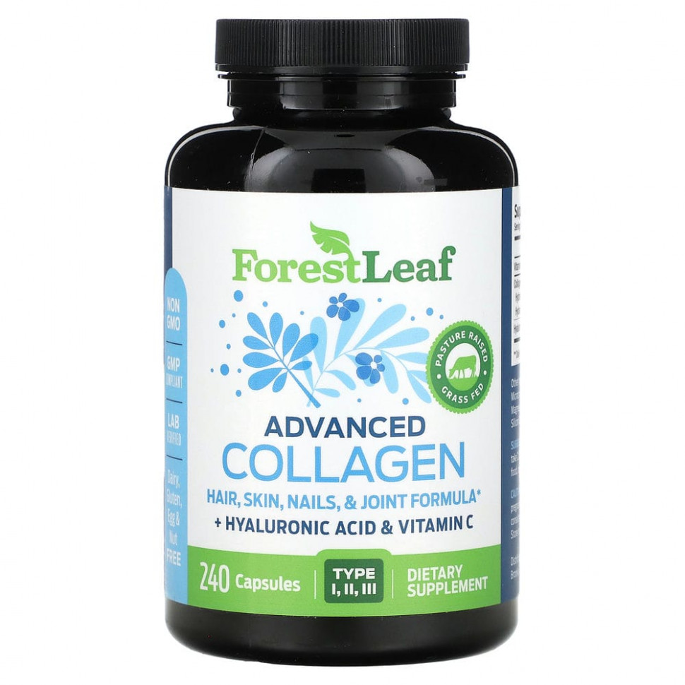   (Iherb) Forest Leaf, Advanced Collagen, 240     -     , -, 