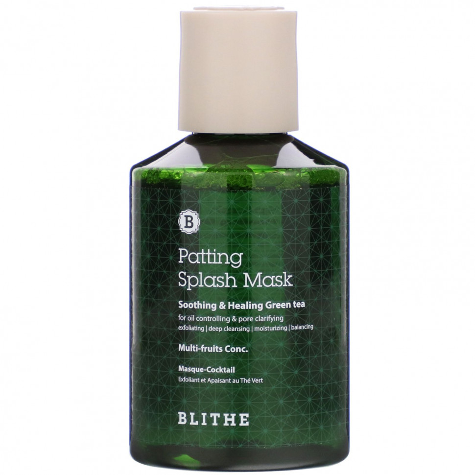 ���� ������ (Iherb) Blithe, Patting Splash Mask, ������������� � ����������� ����� � ������� ����, 150 �� (5,07 ����. �����), ������ �� 4170 ���