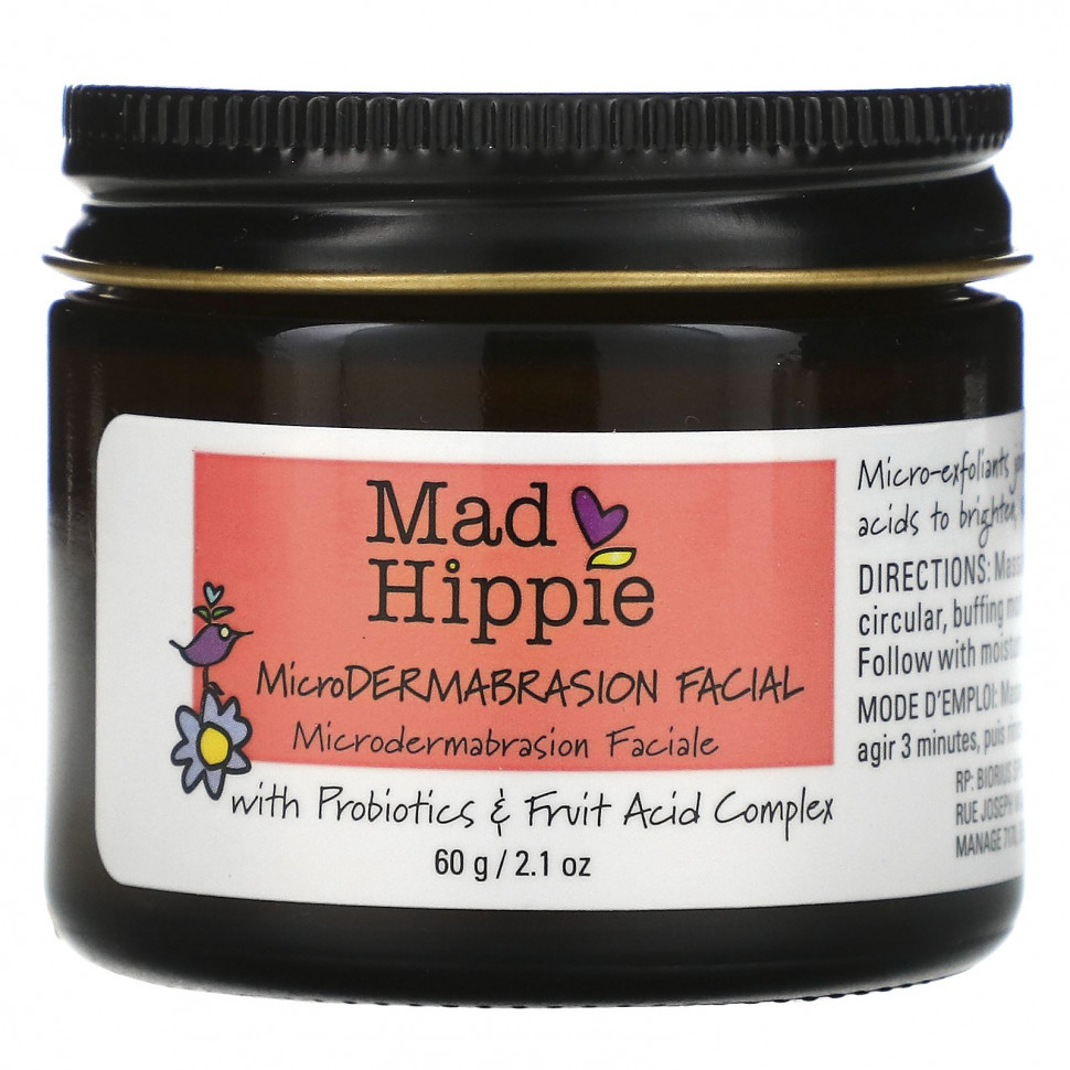   (Iherb) Mad Hippie, MicroDermabrasion Facial,    , 60  (2,1 )    -     , -, 