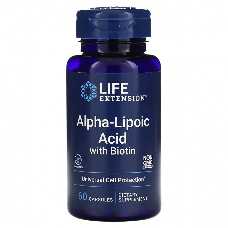 ���� ������ (Iherb) Life Extension, �����-�������� ������� � ��������, 60 ������, ������ �� 4150 ���