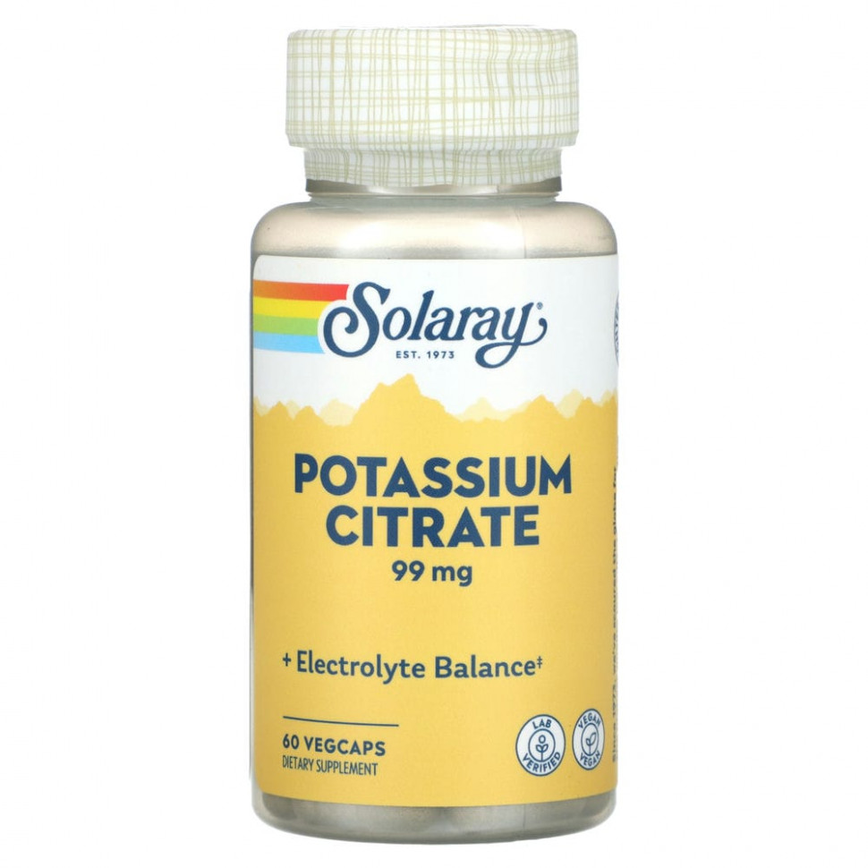 ���� ������ (Iherb) Solaray, ������ �����, 99 ��, 60 �������������� ������, ������ �� 1000 ���