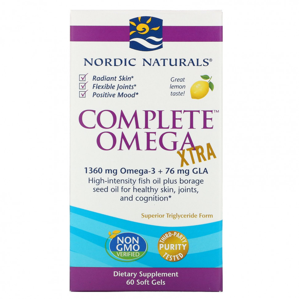   (Iherb) Nordic Naturals, Complete Omega Xtra   , 680 , 60       -     , -, 