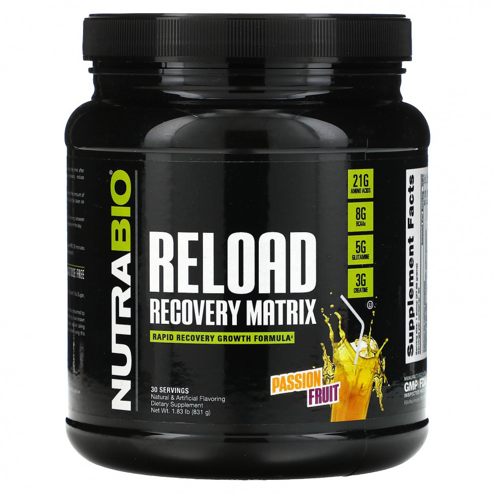   (Iherb) NutraBio Labs, Reload Recovery Matrix, , 1,83  (831 )    -     , -, 