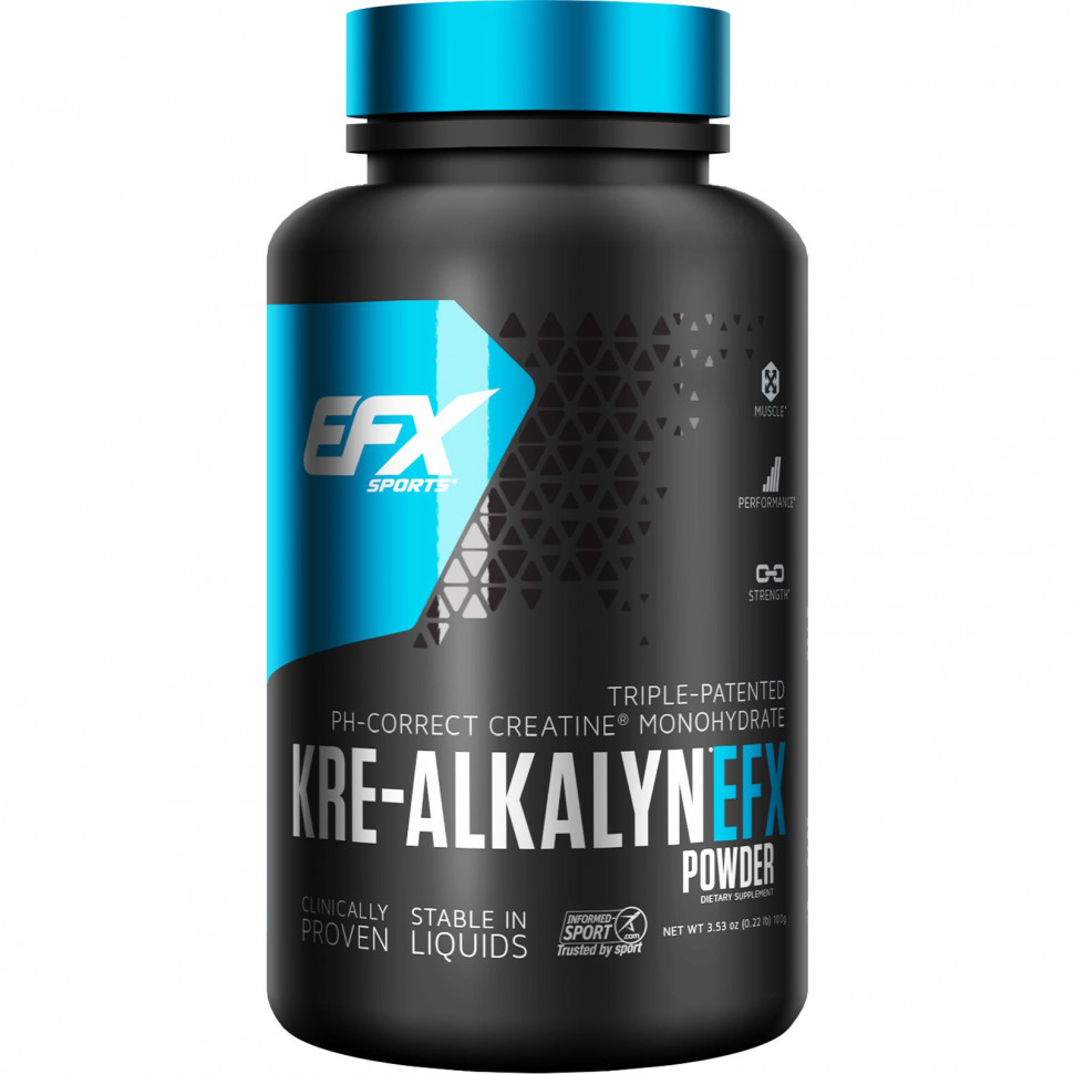   (Iherb) EFX Sports,  Kre-Alkalyn EFX,  , 100     -     , -, 