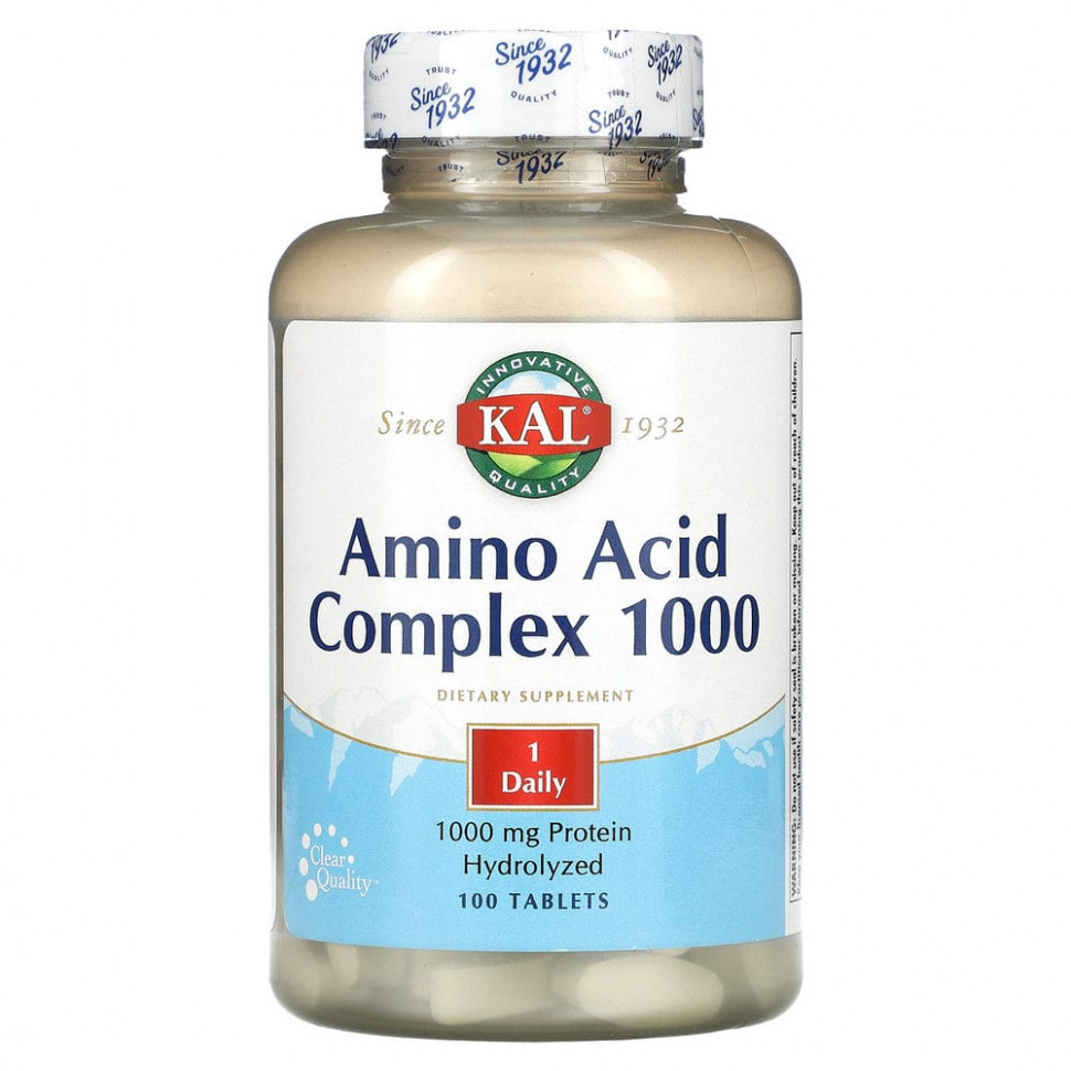   (Iherb) KAL,   1000, 1000 , 100     -     , -, 