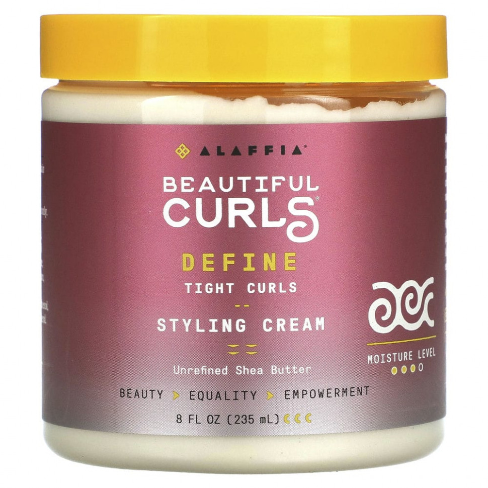 ���� ������ (Iherb) Alaffia, Beautiful Curls, ���� ��� ����� ������� �������, �� �������� �� ��������� �����, ���������������� ����� ��, 235 �� (8 ����. �����), ������ �� 2480 ���