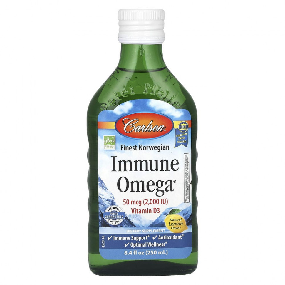   (Iherb) Carlson Labs, Immune Omega,  , 8,4   (250 )    -     , -, 