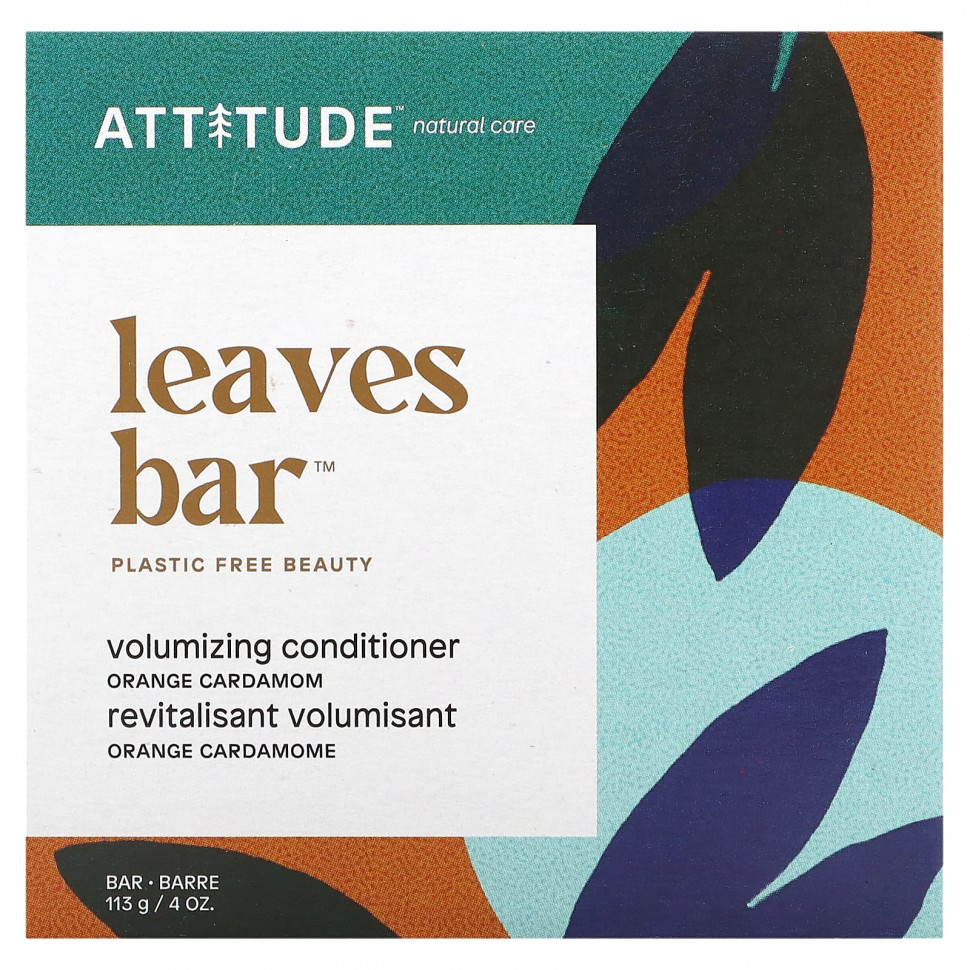   (Iherb) ATTITUDE, Leaves Bar,   ,   , 113  (4 )    -     , -, 