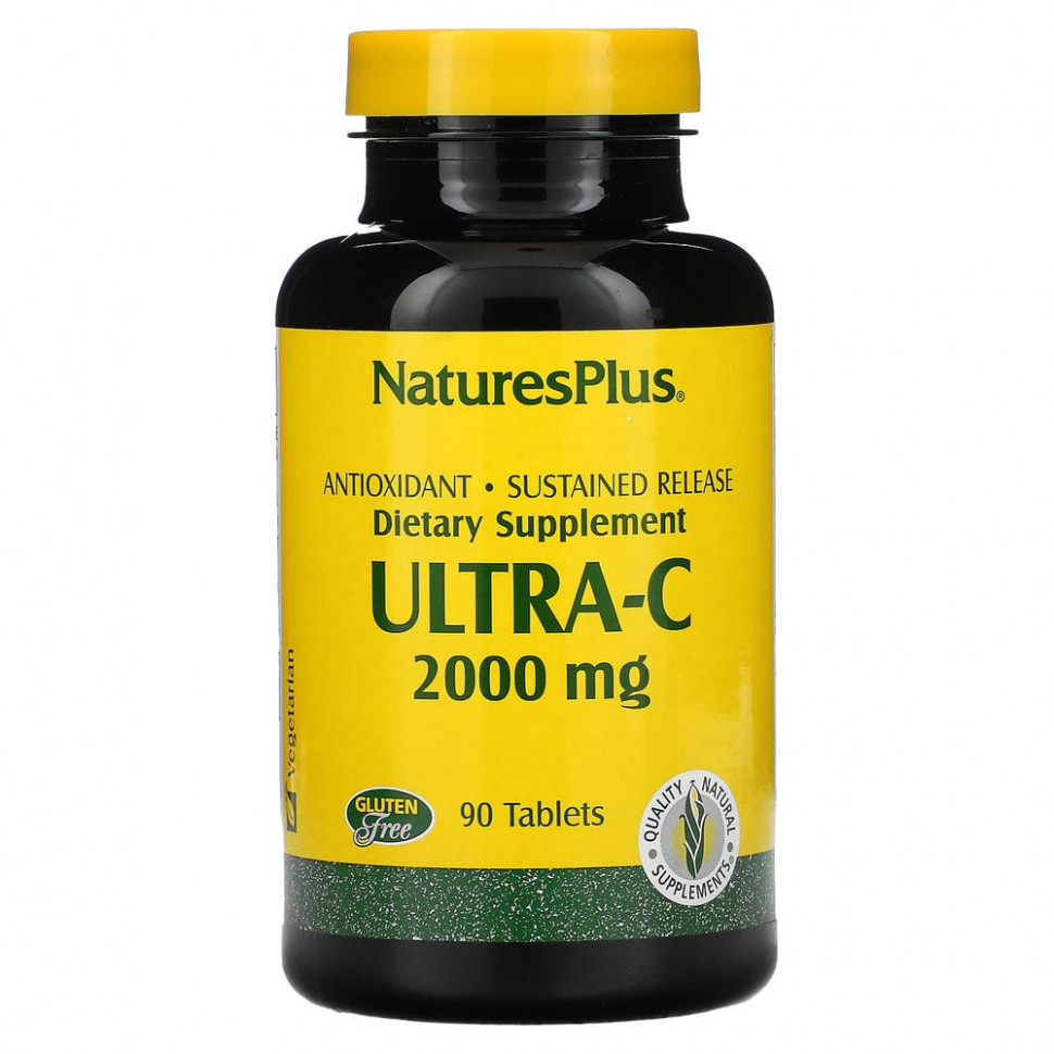 ���� ������ (Iherb) NaturesPlus, Ultra-C, 2000 ��, 90 ��������, ������ �� 4670 ���
