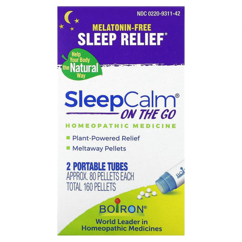 ���� ������ (Iherb) Boiron, SleepCalm On The Go, 2 ���������� ������, �����. 80 ������ ������, ������ �� 2230 ���