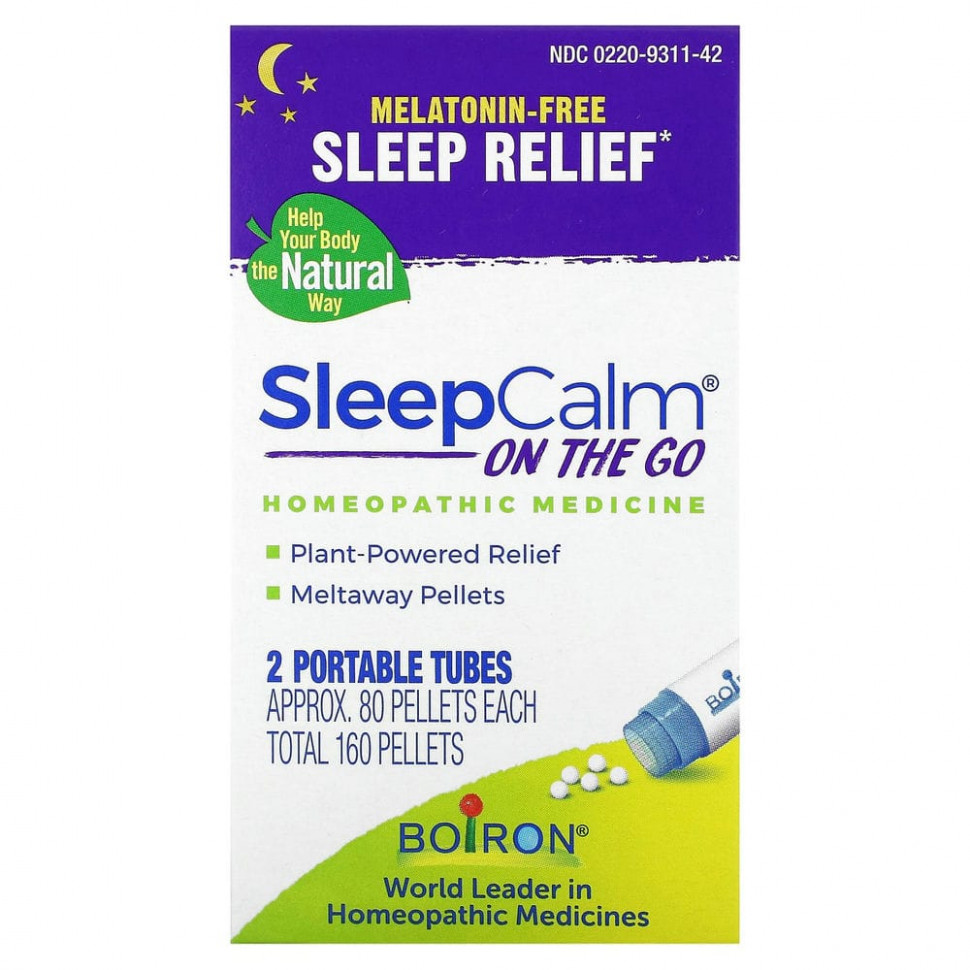   (Iherb) Boiron, SleepCalm On The Go, 2  , . 80      -     , -, 