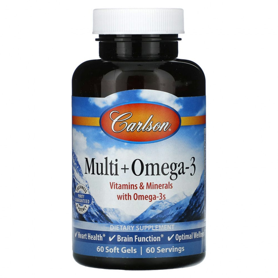   (Iherb) Carlson,  + -3, 60      -     , -, 