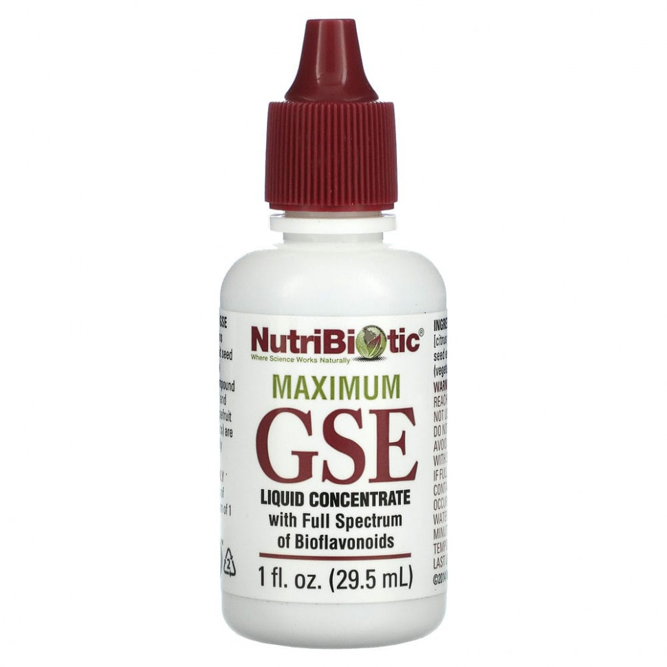   (Iherb) NutriBiotic, Maximum GSE,  , 29,5  (1  )    -     , -, 