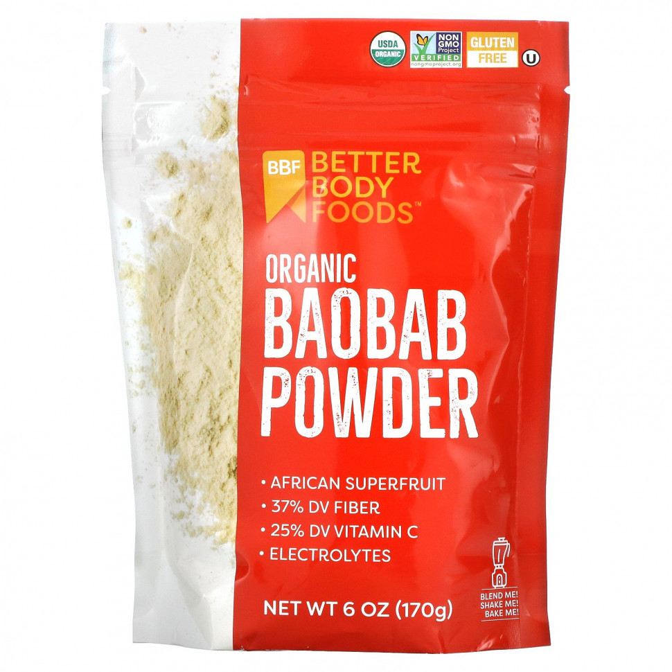 ���� ������ (Iherb) BetterBody Foods, ������������ ������� �������, 170 � (6 �����), ������ �� 2420 ���