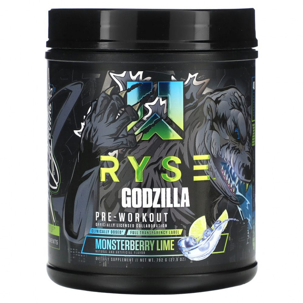   (Iherb) Ryse Supps, Godzilla,  ,   , 792  (27,9 )    -     , -, 