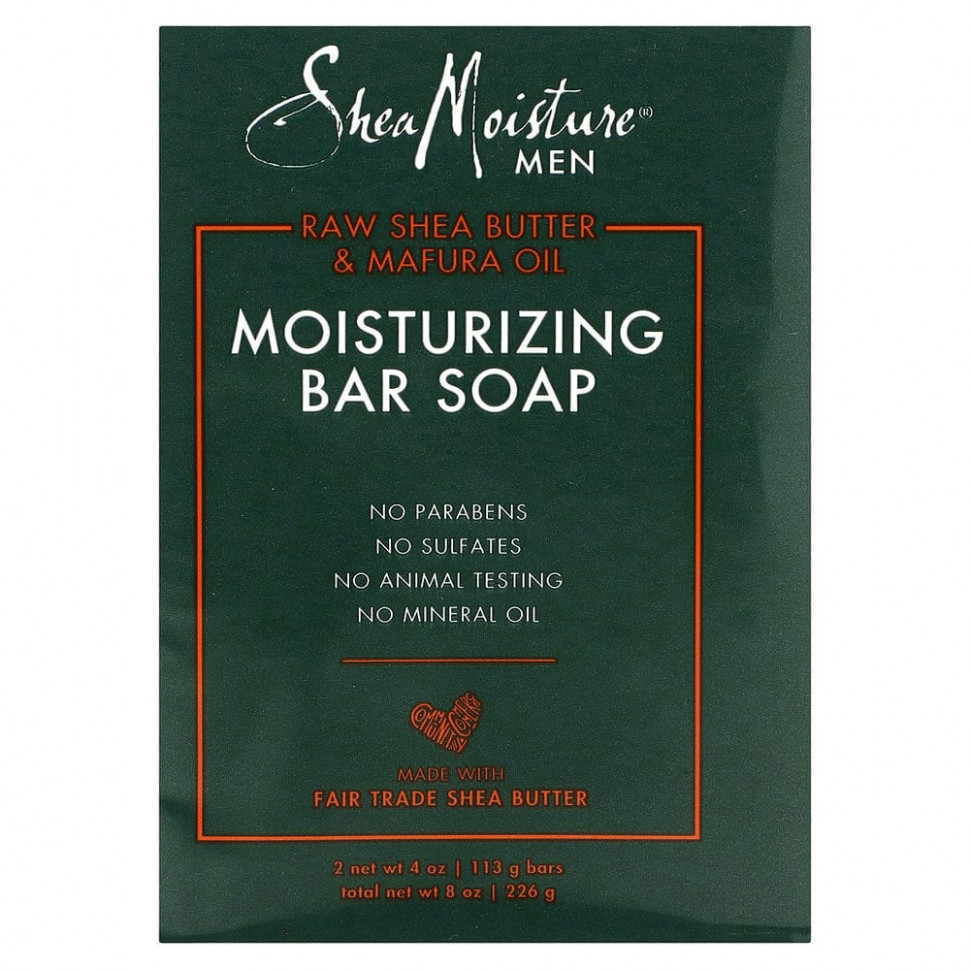 ���� ������ (Iherb) SheaMoisture, ��� ������, ����������� ����, ����� ����� �� � ����� ������, 2 ��. �� 113 � (4 �����), ������ �� 2030 ���
