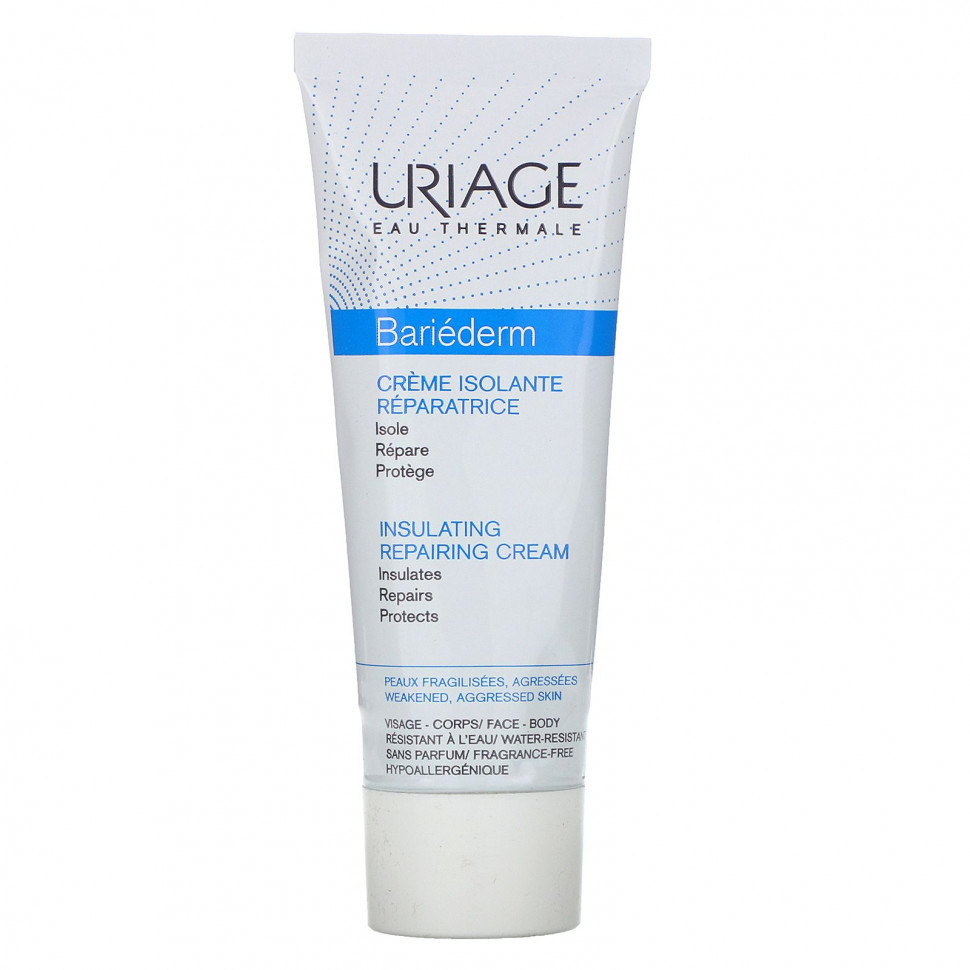 ���� ������ (Iherb) Uriage, Bariederm, ����������� ����������������� ����, ��� �������, 75 �� (2,5 ����. �����), ������ �� 2710 ���