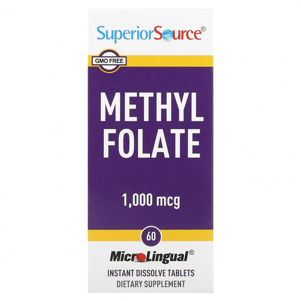 ���� ������ (Iherb) Superior Source, ����������, 1000 ���, 60 ��������, ������ �� 3220 ���