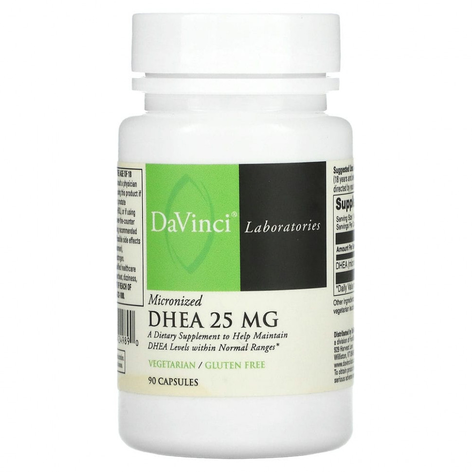   (Iherb) DaVinci Laboratories of Vermont,  , 25 , 90     -     , -, 