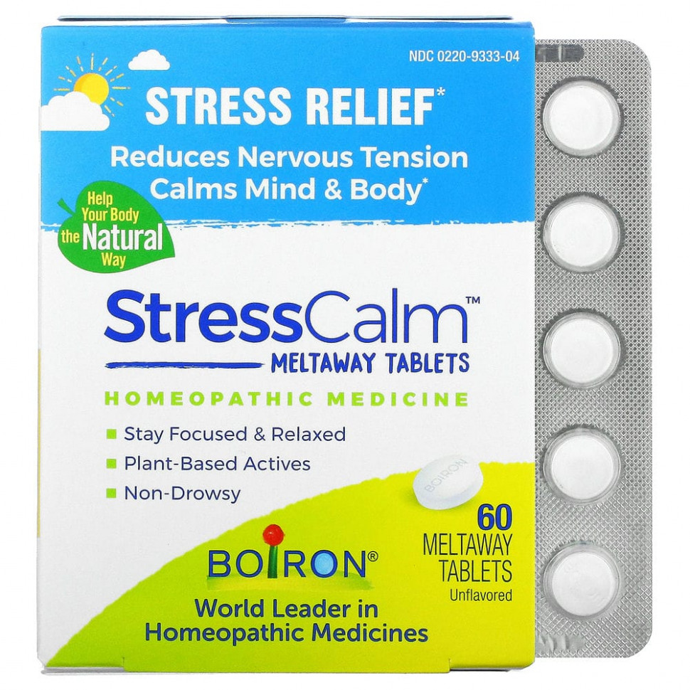   (Iherb) Boiron, Stress Calm Meltaway,    ,  , 60  Meltaway    -     , -, 