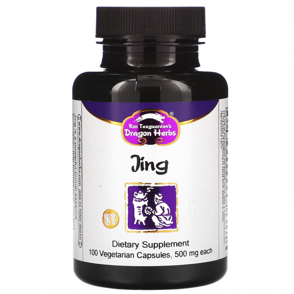   (Iherb) Dragon Herbs, Jing, 500 , 100      -     , -, 