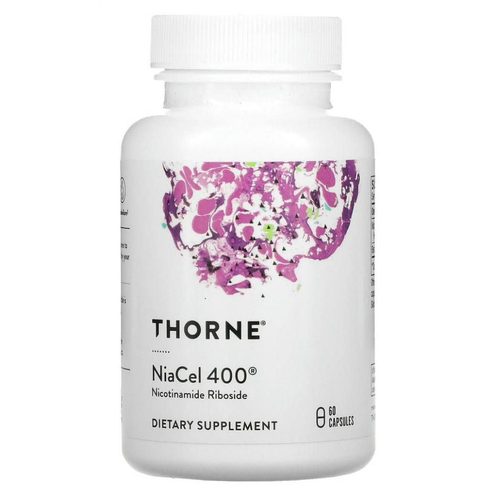 ���� ������ (Iherb) Thorne Research, NiaCel 400, 60 ������, ������ �� 10610 ���