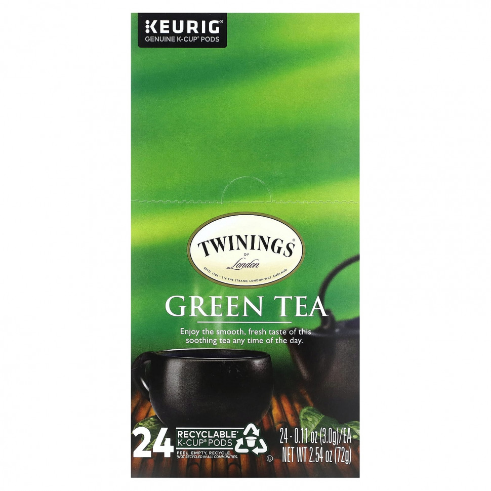 ���� ������ (Iherb) Twinings, ������� ���, 24 �����, �� 3 � (0,11 �����), ������ �� 4130 ���