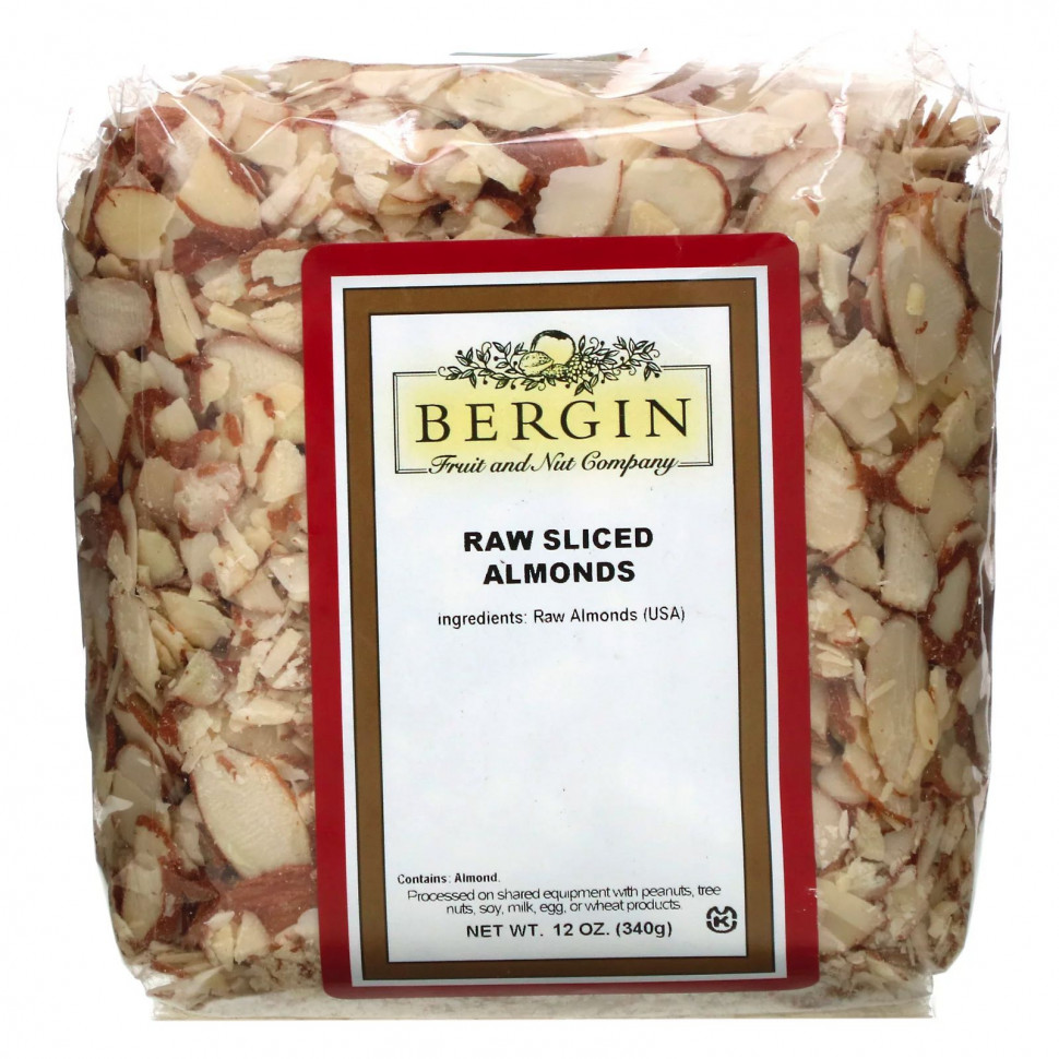 ���� ������ (Iherb) Bergin Fruit and Nut Company, ����� ���������� ��������� �������, 12 ����� (340 �), ������ �� 2230 ���