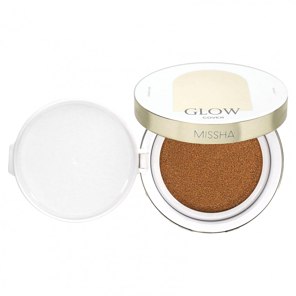���� ������ (Iherb) Missha, Glow Cushion, � 27, ����������, 14 � (0,49 �����), ������ �� 2770 ���