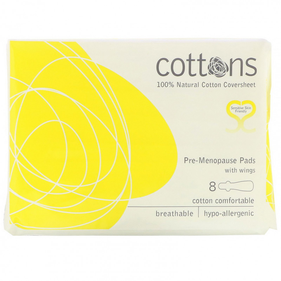   (Iherb) Cottons,   -       100%  , 8 .    -     , -, 