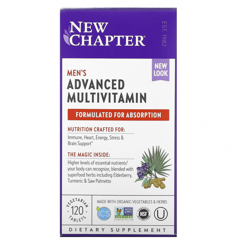 ���� ������ (Iherb) New Chapter, ���������� ���������������� �������� ��� ������, 120 �������������� ��������, ������ �� 10980 ���