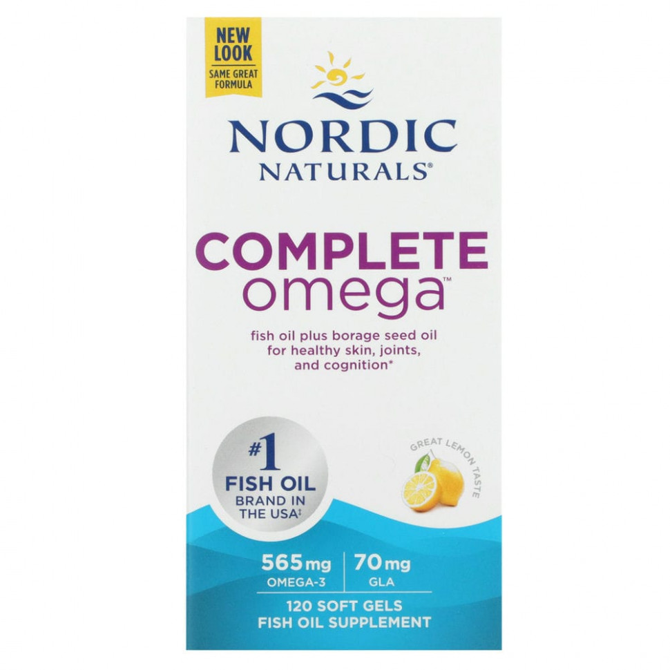   (Iherb) Nordic Naturals, Complete Omega,   , 282,5 , 120     -     , -, 