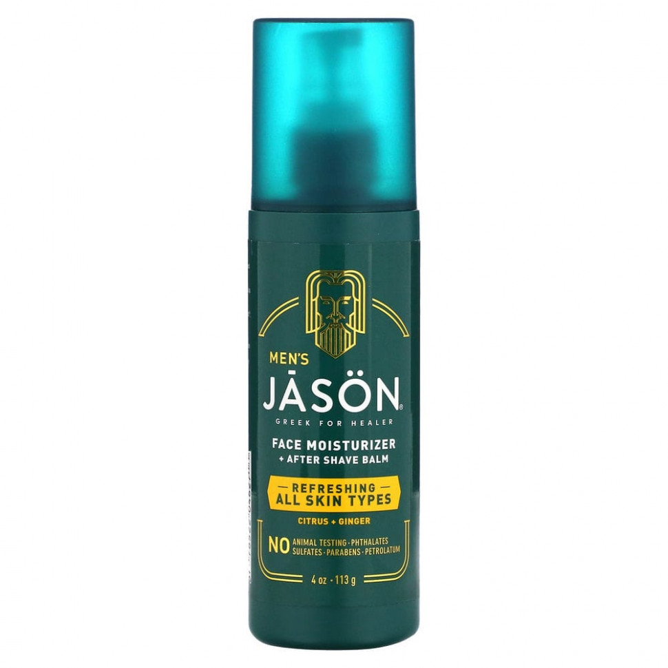 ���� ������ (Iherb) Jason Natural, ��� ������, ����������� �������� ��� ���� + ������� ����� ������, ������ + ������, 113 � (4 �����), ������ �� 1780 ���