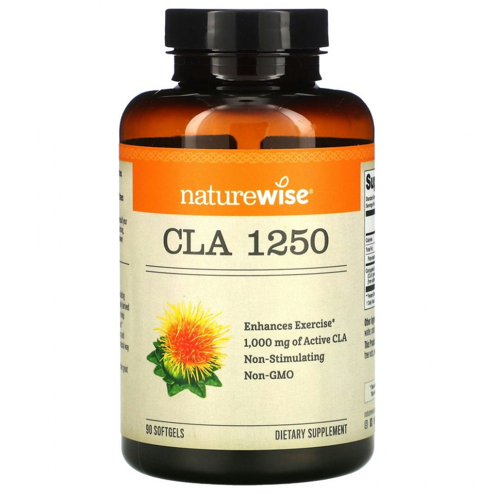   (Iherb) NatureWise, CLA 1250, 1000 , 90      -     , -, 